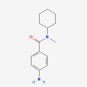 4-amino-N-cyclohexyl-N-methylbenzamide