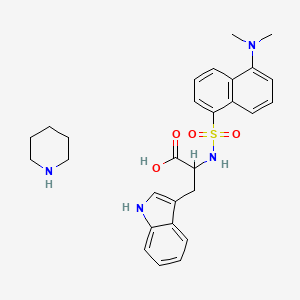 molecular formula C28H34N4O4S B12697470 Einecs 282-662-2 CAS No. 84282-16-6