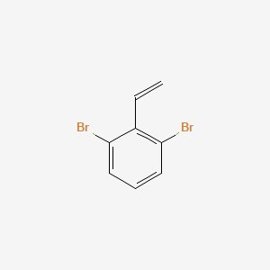molecular formula C8H6Br2 B12697530 2,6-Dibromostyrene CAS No. 500761-44-4