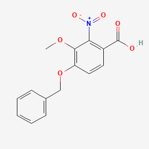 4-(Benzyloxy)-3-methoxy-2-nitrobenzoic acid