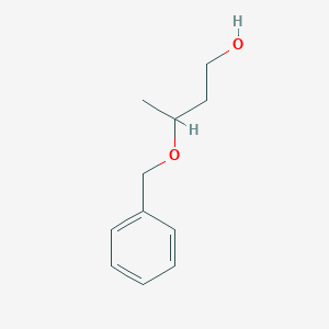 molecular formula C11H16O2 B1269760 3-(Benzyloxy)butan-1-ol CAS No. 52657-84-8