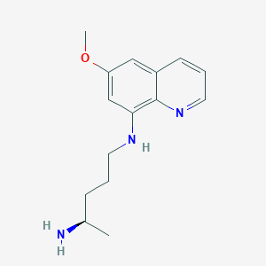 molecular formula C15H21N3O B12697645 Quinocide, (R)- CAS No. 739363-26-9