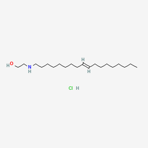 molecular formula C20H42ClNO B12697755 2-(9-Octadecenylamino)ethanol hydrochloride CAS No. 97404-06-3
