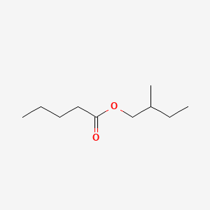 molecular formula C10H20O2 B12697813 2-Methylbutyl valerate CAS No. 55590-83-5