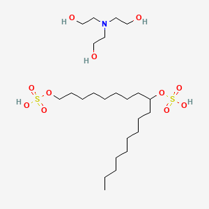 molecular formula C24H53NO11S2 B12697840 Einecs 285-191-0 CAS No. 85030-65-5