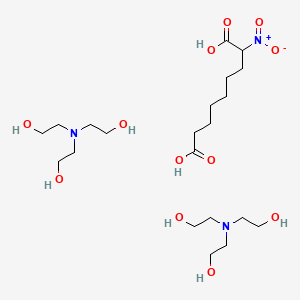 molecular formula C21H45N3O12 B12697851 Einecs 304-123-3 CAS No. 94237-25-9
