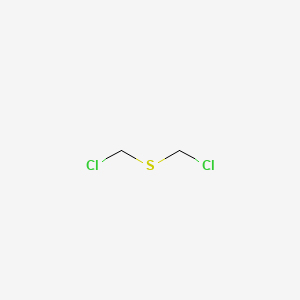 molecular formula C2H4Cl2S B1269788 Bis(chloromethyl) sulfide CAS No. 3592-44-7