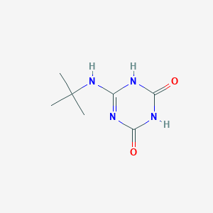 6-(tert-Butylamino)-1,3,5-triazine-2,4-diol