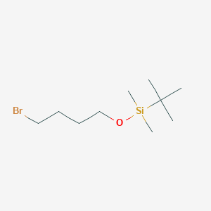 molecular formula C10H23BrOSi B1269809 (4-Bromobutoxy)(tert-butyl)dimethylsilane CAS No. 89043-32-3