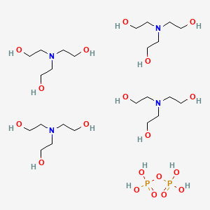 molecular formula C24H64N4O19P2 B12698128 Einecs 303-442-5 CAS No. 94199-68-5