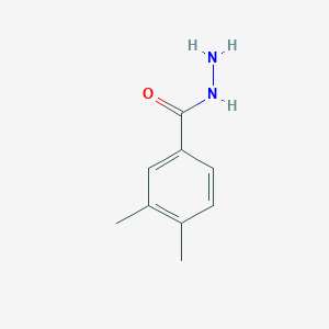 molecular formula C9H12N2O B1269814 3,4-Dimethylbenzohydrazide CAS No. 42596-61-2