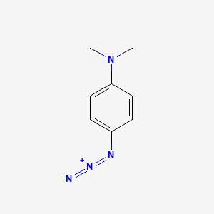 molecular formula C8H10N4 B1269816 1-Azido-4-dimethylaminobenzene CAS No. 18523-44-9