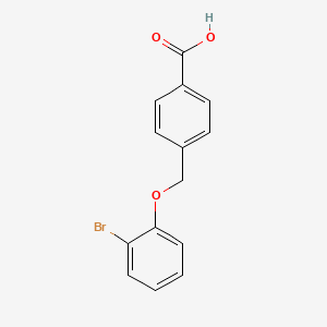 4-(2-Bromophenoxymethyl)benzoic acid