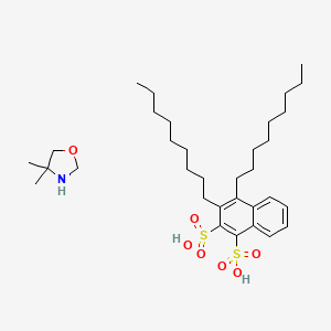 molecular formula C33H55NO7S2 B12698346 Einecs 303-041-5 CAS No. 94139-25-0