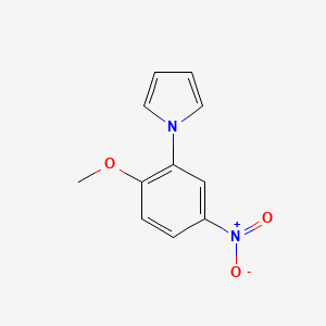 1-(2-methoxy-5-nitrophenyl)-1H-pyrrole