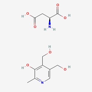 molecular formula C12H18N2O7 B12698459 Einecs 298-175-3 CAS No. 93778-39-3
