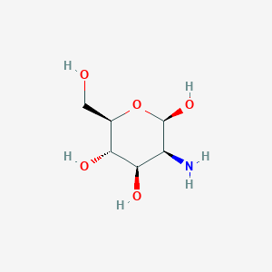 molecular formula C6H13NO5 B12698532 D-beta-Mannosamine CAS No. 6490-72-8