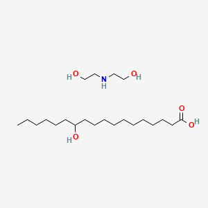 molecular formula C22H47NO5 B12698600 Einecs 299-633-5 CAS No. 93893-44-8