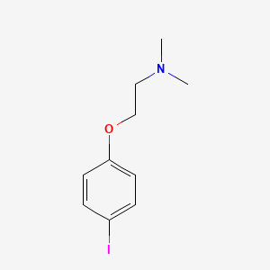 molecular formula C10H14INO B1269876 Ethanamine, 2-(4-iodophenoxy)-N,N-dimethyl- CAS No. 93790-54-6