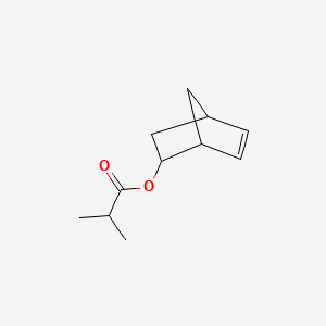 molecular formula C11H16O2 B12698936 Bicyclo(2.2.1)hept-5-en-2-yl isobutyrate CAS No. 93963-21-4