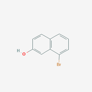 molecular formula C10H7BrO B1269897 8-Bromonaphthalen-2-ol CAS No. 7385-87-7