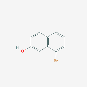 molecular formula C10H7BrO B1269897 8-Bromo-2-naphthol CAS No. 7385-87-7