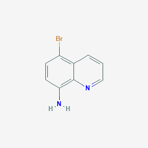 molecular formula C9H7BrN2 B1269898 5-Bromoquinolin-8-amine CAS No. 53472-18-7
