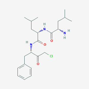 molecular formula C22H34ClN3O3 B012699 Llpck,hydrochloride CAS No. 100241-76-7