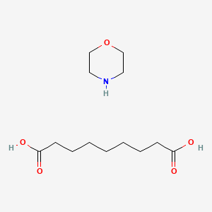 molecular formula C13H25NO5 B12699074 Einecs 300-576-6 CAS No. 93942-25-7