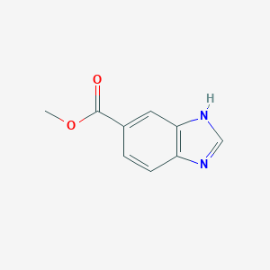 B126991 Methyl 1H-benzimidazole-5-carboxylate CAS No. 26663-77-4