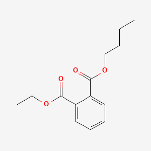 molecular formula C14H18O4 B12699113 1,2-Benzenedicarboxylic acid, butyl ethyl ester CAS No. 7299-93-6