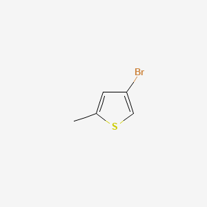 molecular formula C5H5BrS B1269912 4-Bromo-2-methylthiophene CAS No. 29421-92-9
