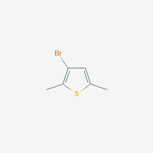molecular formula C6H7BrS B1269913 3-Bromo-2,5-dimethylthiophene CAS No. 31819-37-1