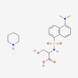 molecular formula C20H29N3O5S B12699141 Einecs 282-659-6 CAS No. 84282-13-3