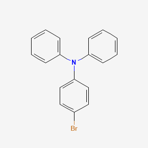 molecular formula C18H14BrN B1269916 4-Bromotriphenylamine CAS No. 36809-26-4