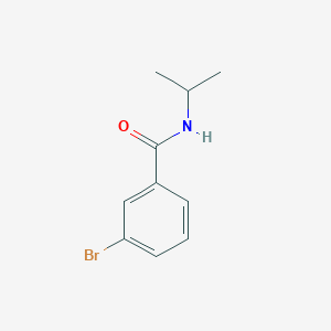 molecular formula C10H12BrNO B1269918 3-bromo-N-isopropylbenzamide CAS No. 35306-75-3