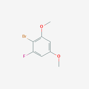 molecular formula C8H8BrFO2 B1269921 2-Bromo-3,5-dimethoxy-1-fluorobenzene CAS No. 206860-47-1