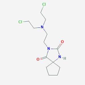 molecular formula C13H21Cl2N3O2 B126993 Cypenhymustine CAS No. 150380-35-1