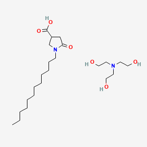 molecular formula C23H46N2O6 B12699438 Einecs 302-379-0 CAS No. 94108-39-1