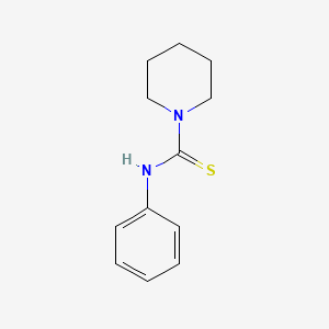 molecular formula C12H16N2S B1269946 N-phenylpiperidine-1-carbothioamide CAS No. 2762-59-6