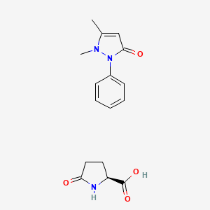 molecular formula C16H19N3O4 B12699471 Einecs 299-153-6 CAS No. 93857-21-7