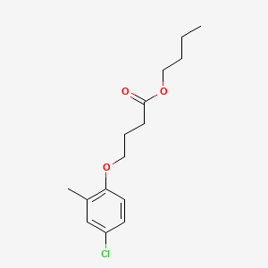 molecular formula C15H21ClO3 B12699524 Butyl 4-(4-chloro-2-methylphenoxy)butyrate CAS No. 92699-90-6