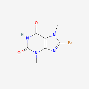 molecular formula C7H7BrN4O2 B1269959 8-溴-3,7-二甲基-3,7-二氢-1H-嘌呤-2,6-二酮 CAS No. 15371-15-0