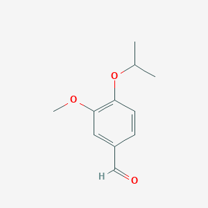 molecular formula C11H14O3 B1269978 4-Isopropoxy-3-methoxybenzaldehyde CAS No. 2538-98-9