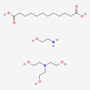 molecular formula C20H44N2O8 B12699780 Einecs 282-286-9 CAS No. 84145-59-5