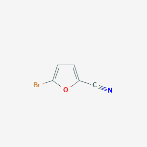 molecular formula C5H2BrNO B1269979 5-溴呋喃-2-腈 CAS No. 4915-06-4