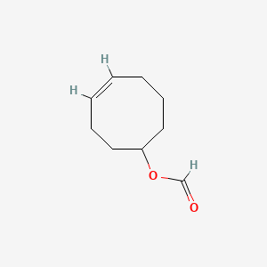 molecular formula C9H14O2 B12699954 Cyclooct-4-en-1-yl formate CAS No. 80638-10-4