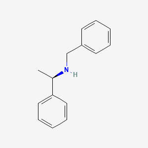 molecular formula C15H17N B1269999 (+)-Benzylphenethylamine CAS No. 38235-77-7