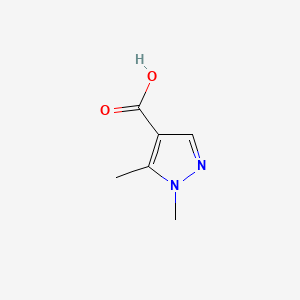 molecular formula C6H8N2O2 B1270009 1,5-Dimethyl-1H-pyrazole-4-carboxylic acid CAS No. 31728-75-3