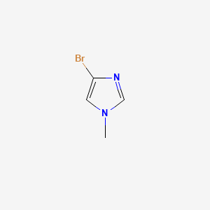 molecular formula C4H5BrN2 B1270013 4-Bromo-1-methyl-1H-imidazole CAS No. 25676-75-9